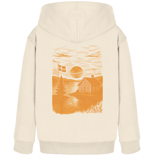midsommar Kids-Hoodie - orange
