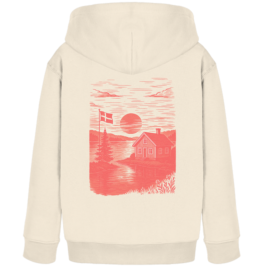 midsommar Kids-Hoodie - red
