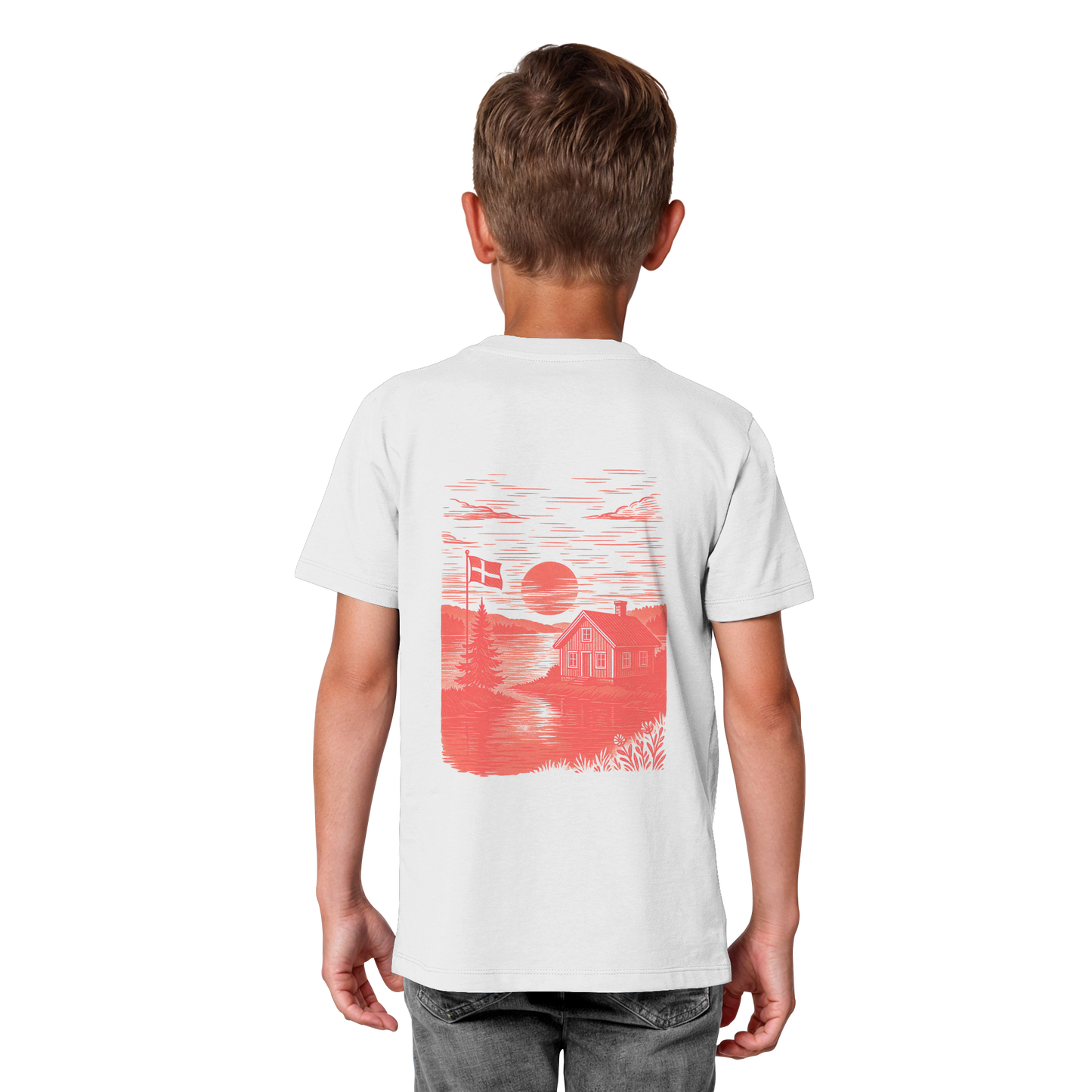 midsommar Kids-Shirt - red