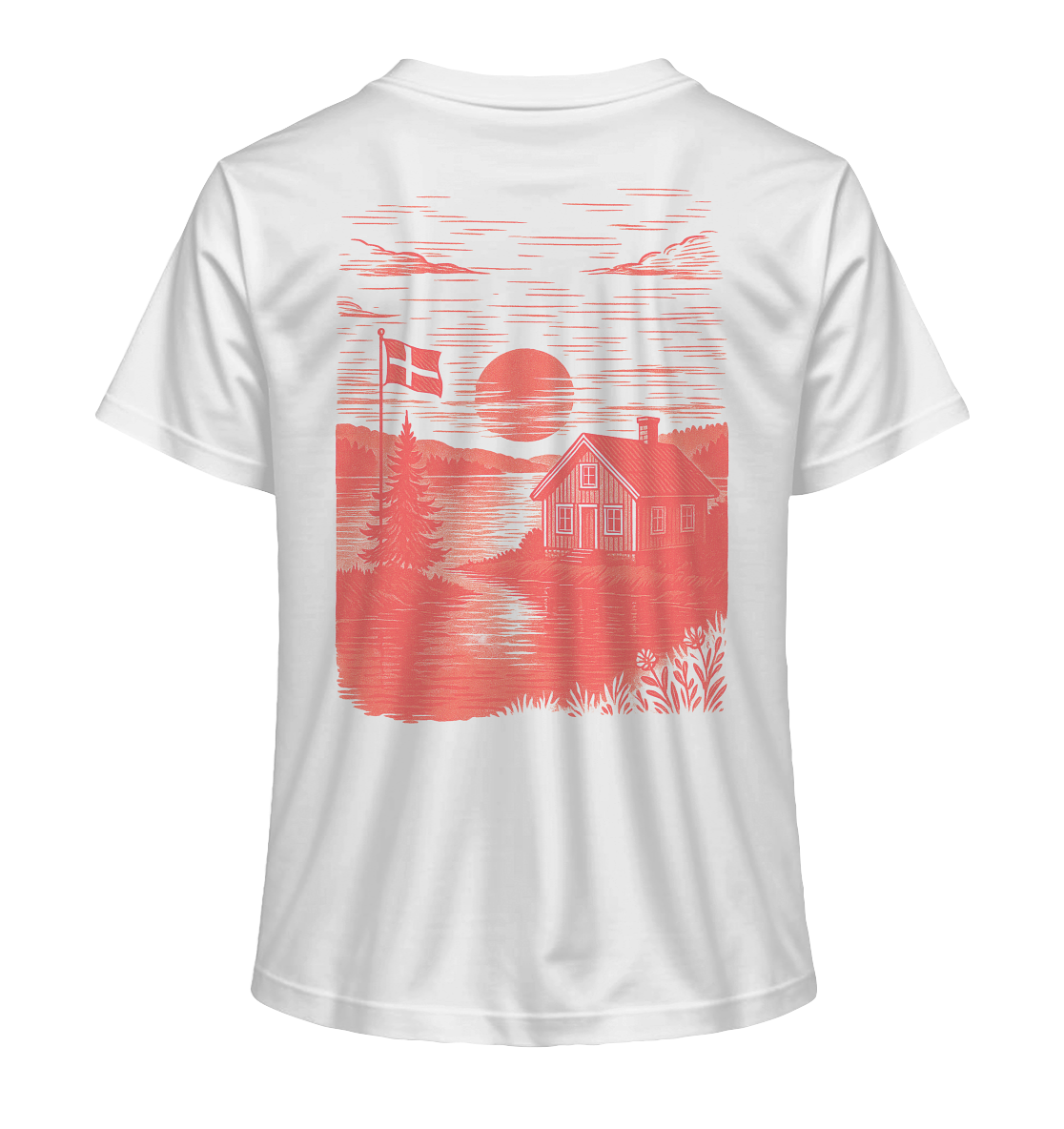 midsommar Damen-Shirt - red