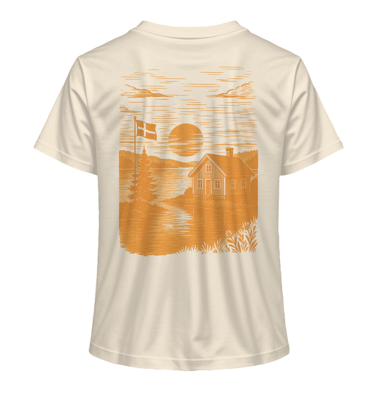 midsommar Damen-Shirt - orange