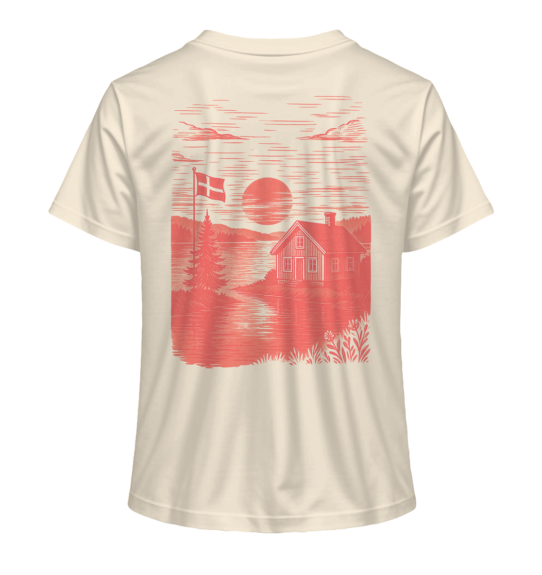 midsommar Damen-Shirt - red