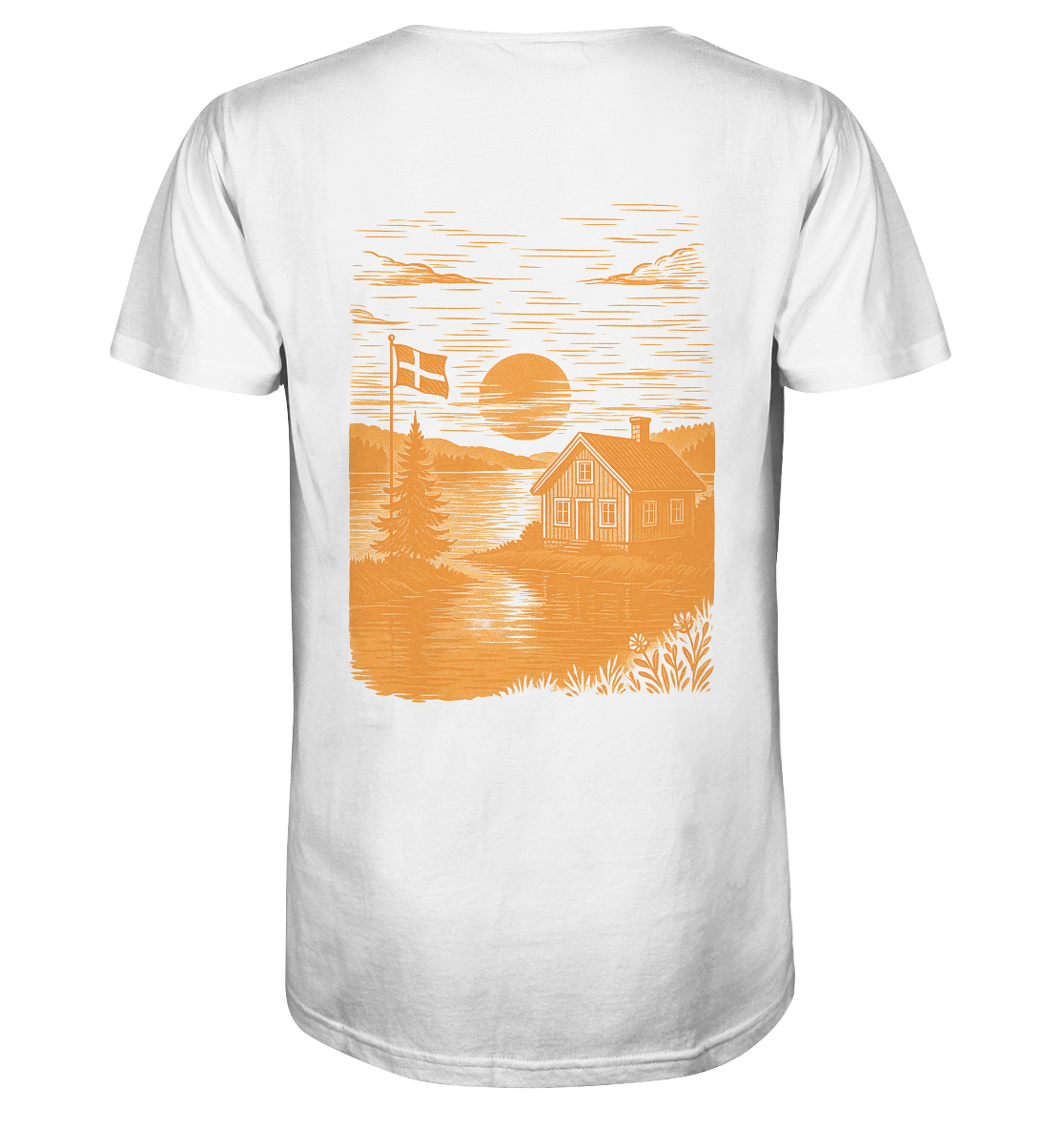 midsommar Shirt - orange