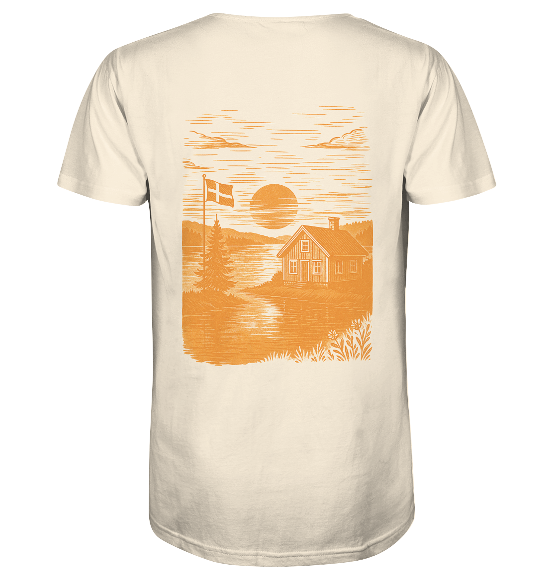 midsommar Shirt - orange
