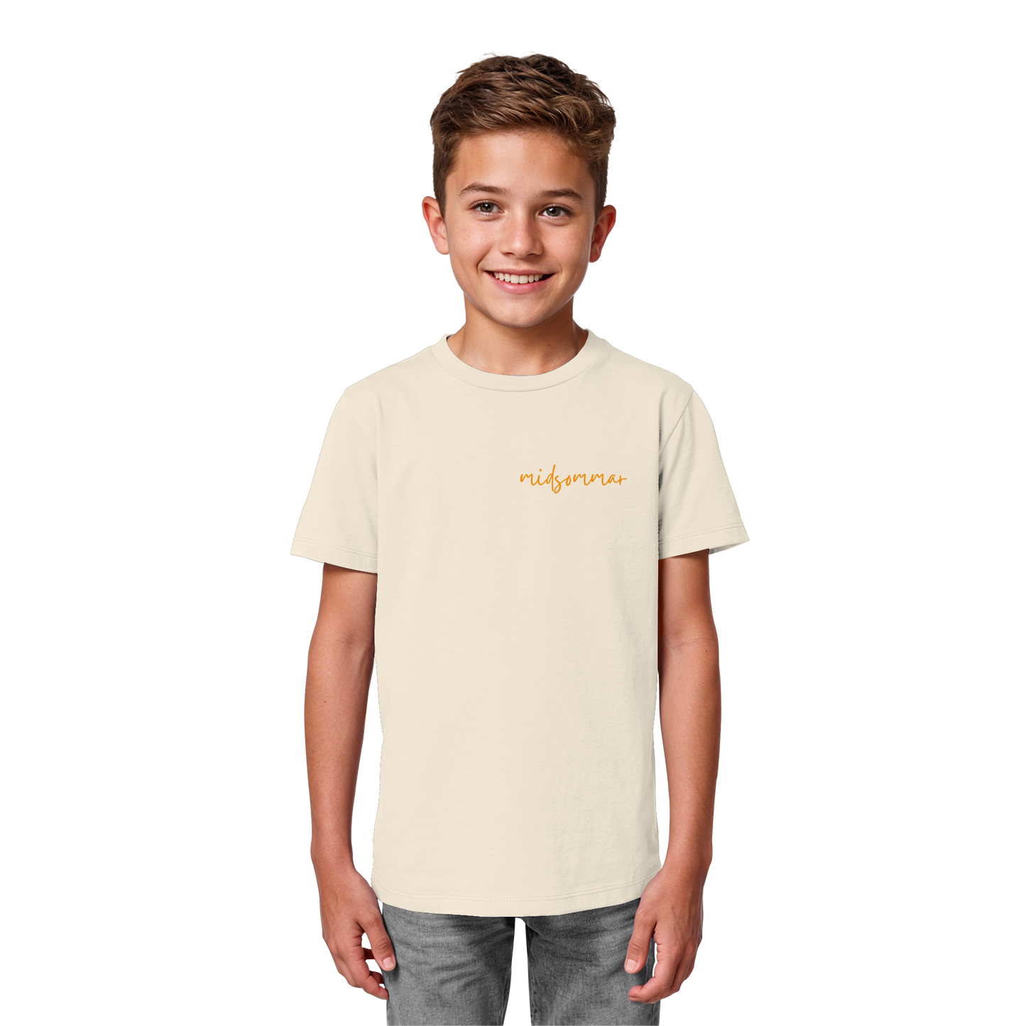 midsommar Kids-Shirt - orange
