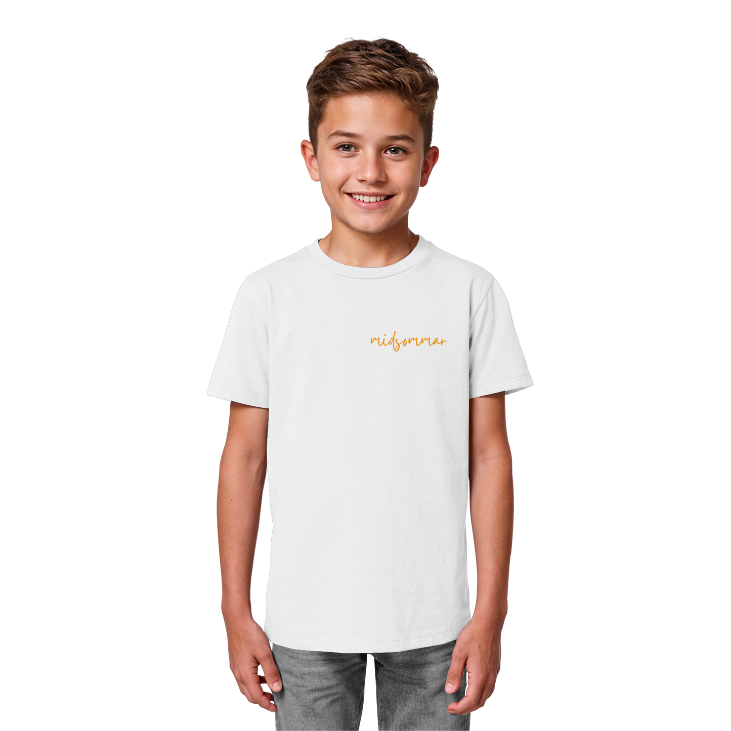midsommar Kids-Shirt - orange