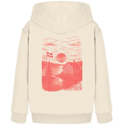 midsommar Kids-Hoodie - red