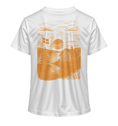midsommar Damen-Shirt - orange