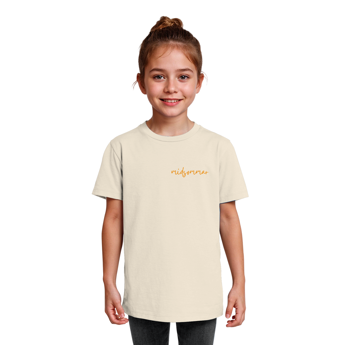 midsommar Kids-Shirt - orange
