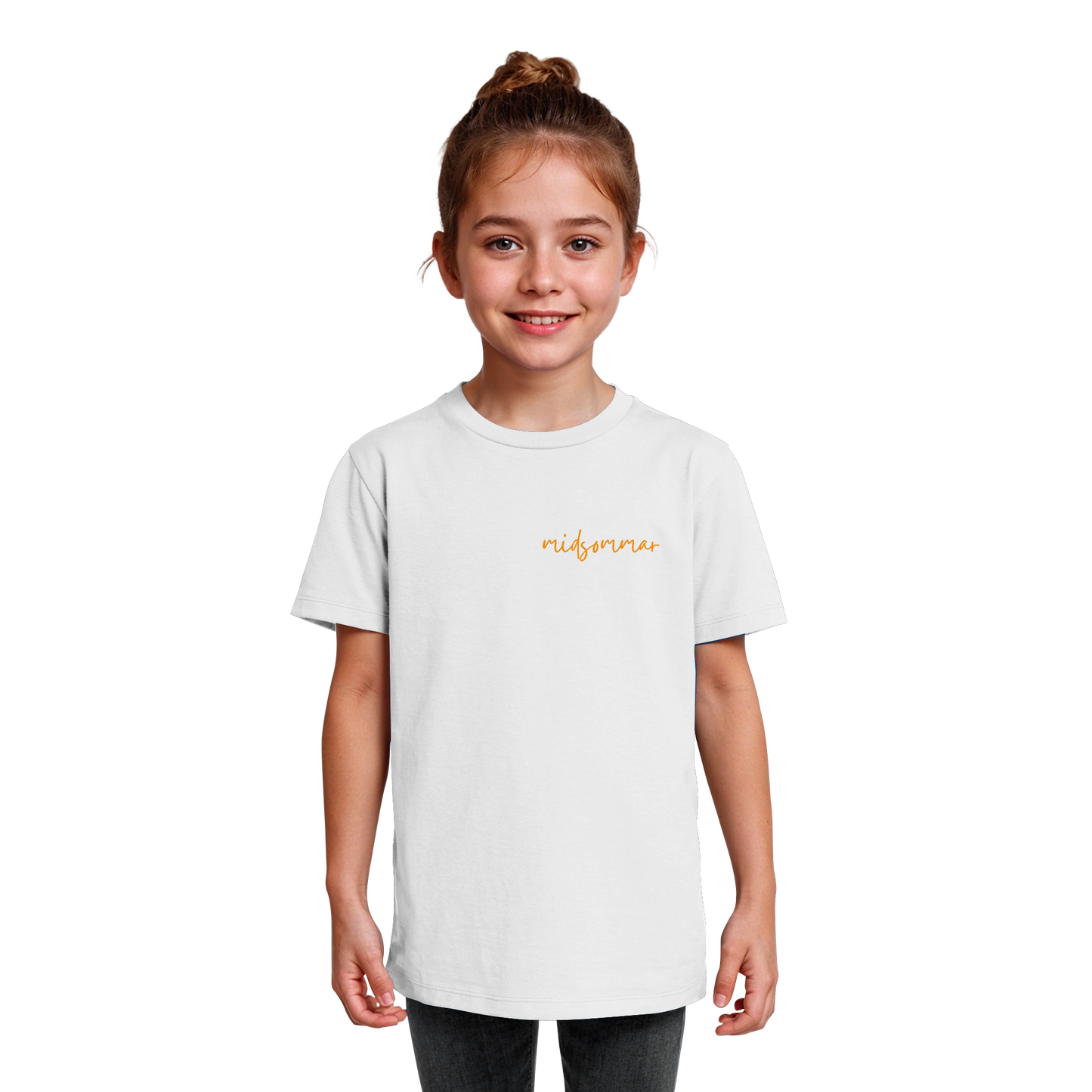 midsommar Kids-Shirt - orange