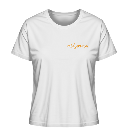 midsommar Damen-Shirt - orange