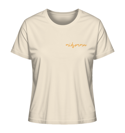 midsommar Damen-Shirt - orange